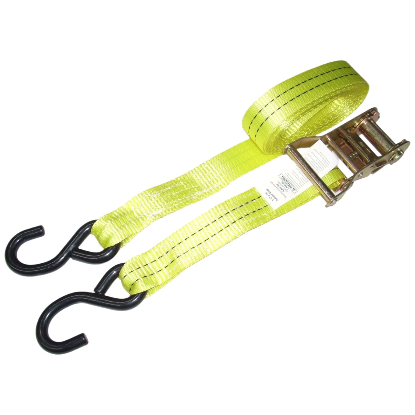 1 1/2 x 15 ft Ratchet Strap