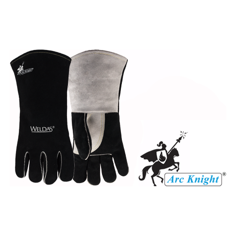 Weldas 10-2020S Arc Knight Mig Welding Gloves White/Black Size Small