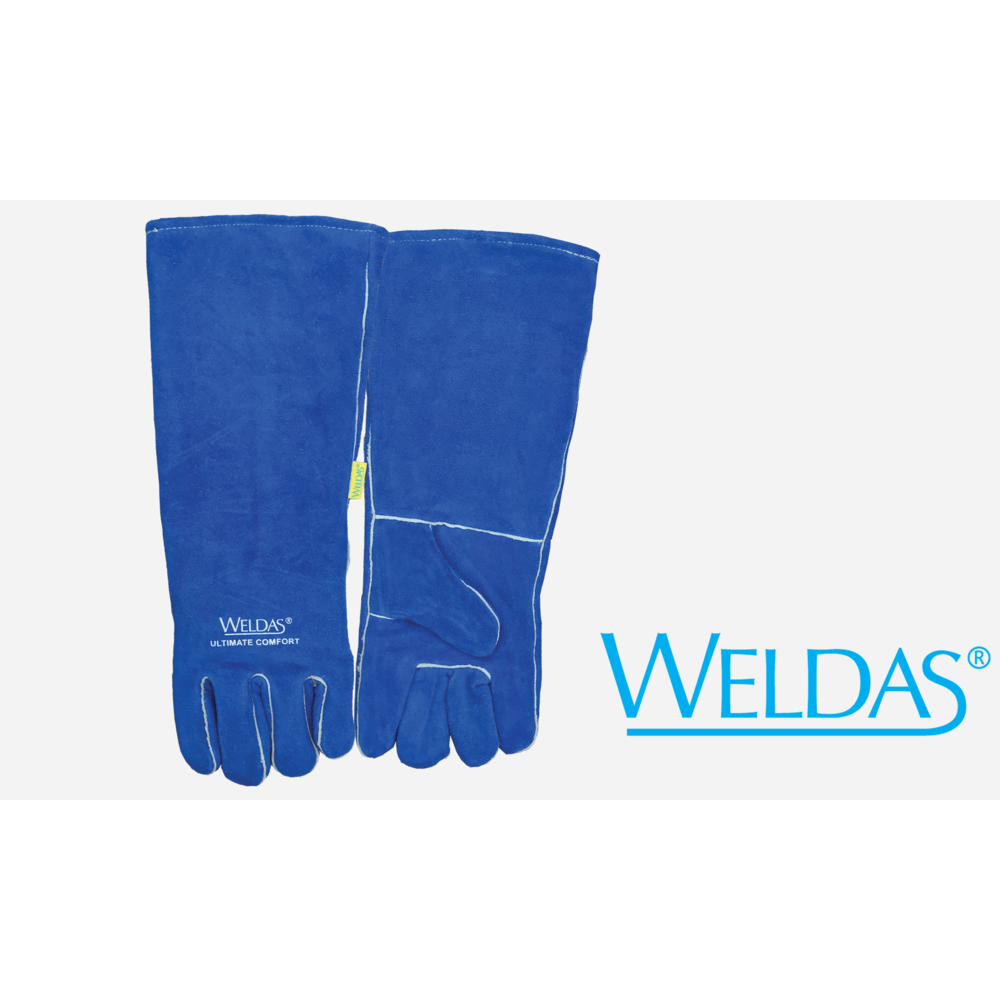 Weldas 10-2054L-18 All Purpose Welding Gloves Shoulder Leather 18" Long Size LG