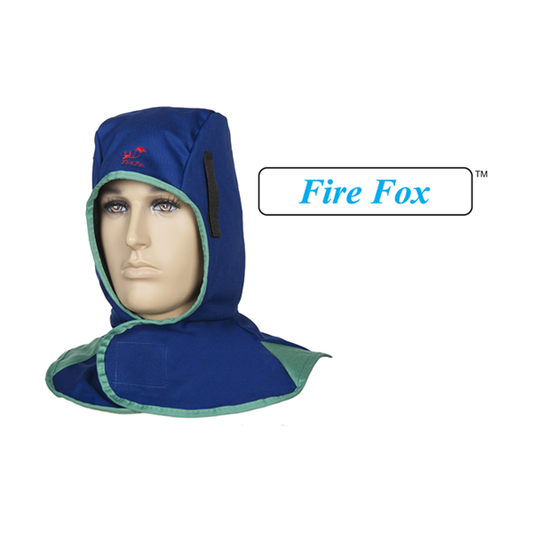 Weldas 23-6680 Flame Retardant Welding Hood Full Neck Liner 9oz Royal Blue OSFA