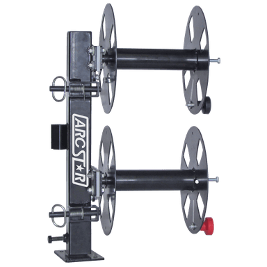 Revolution Welding Cable Reel 12" Double Stacked Swivel Base