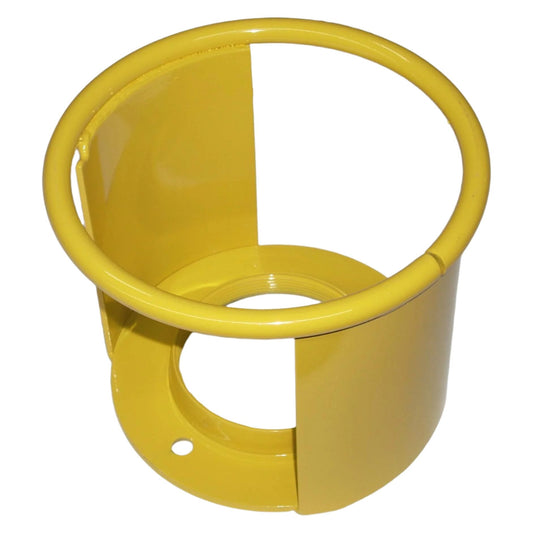 Yellow Acetylene Cylinder Construction Collar Safety Cap