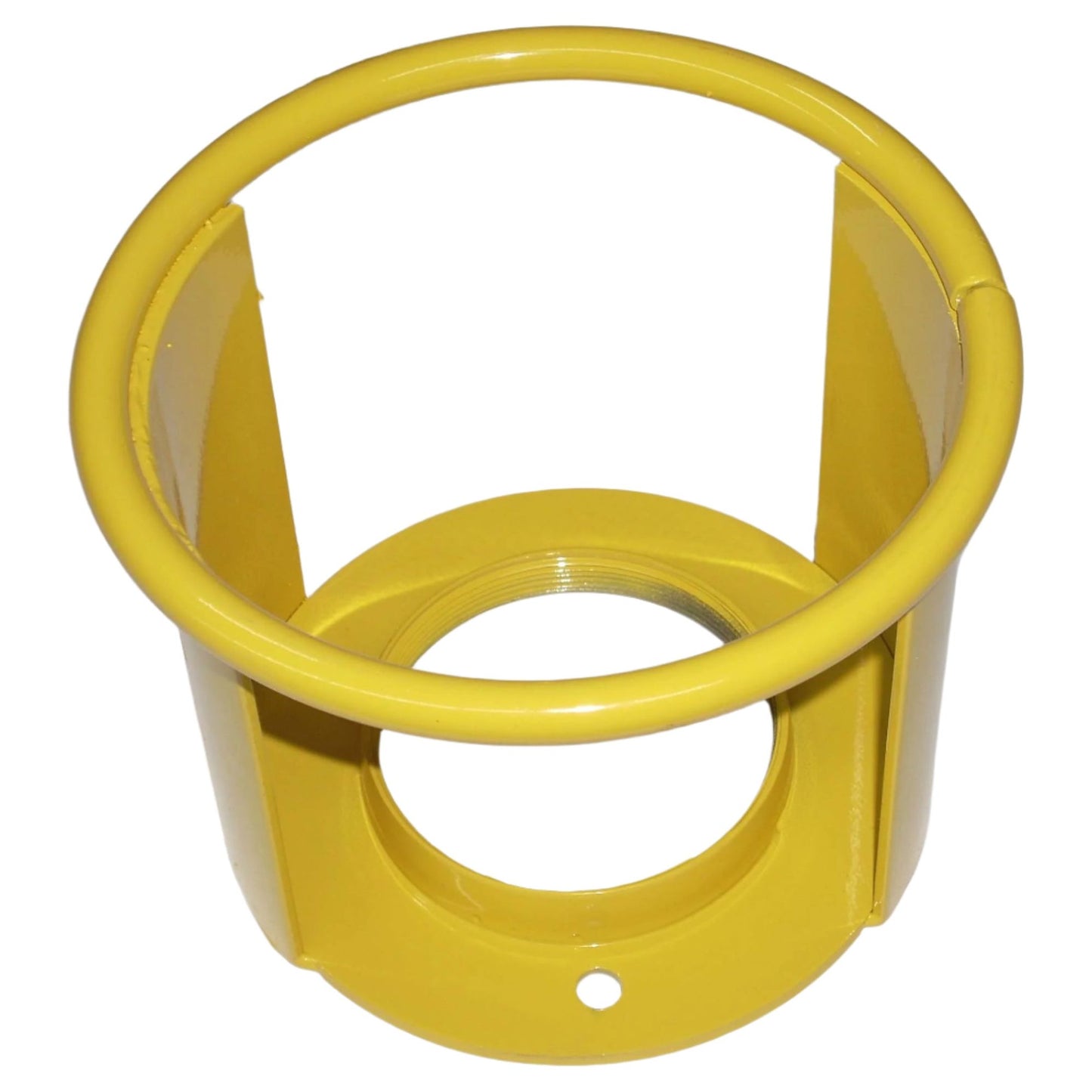 Yellow Acetylene Cylinder Construction Collar Safety Cap