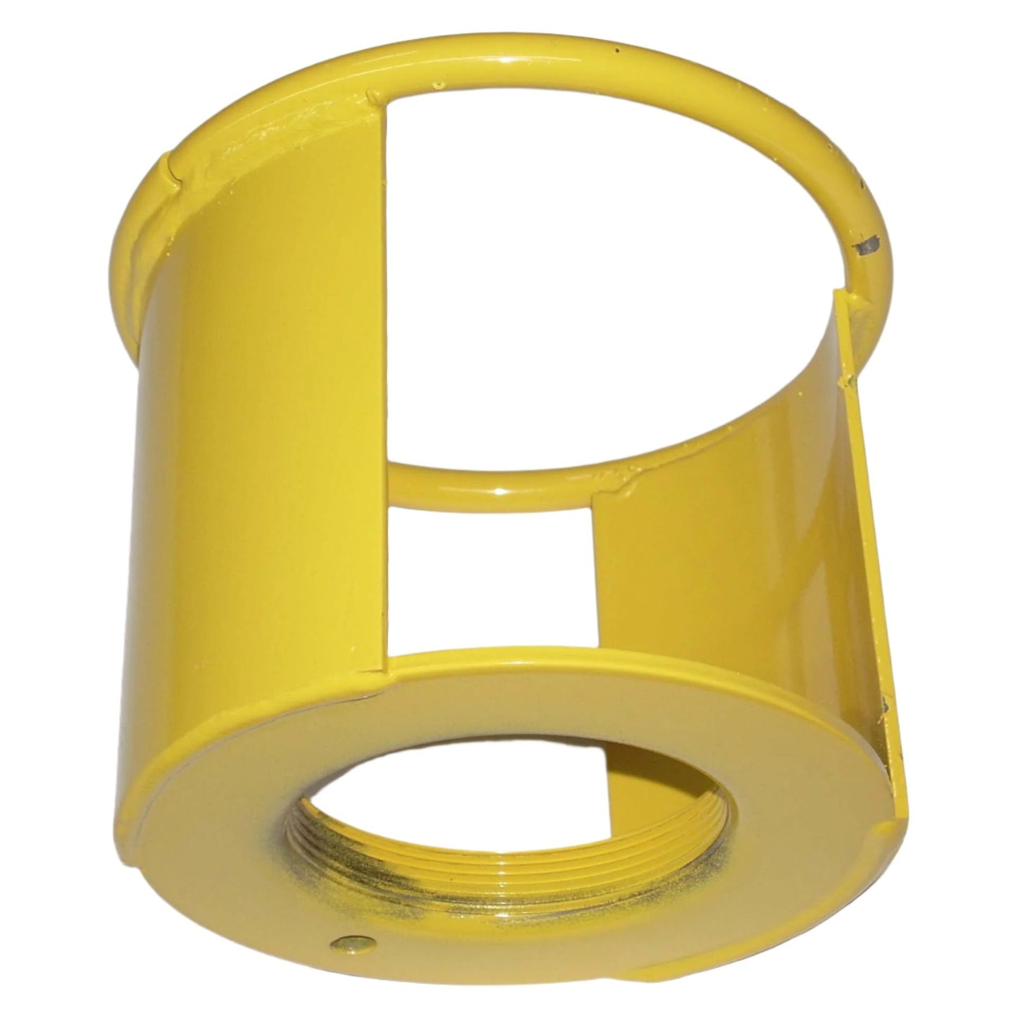 Yellow Acetylene Cylinder Construction Collar Safety Cap