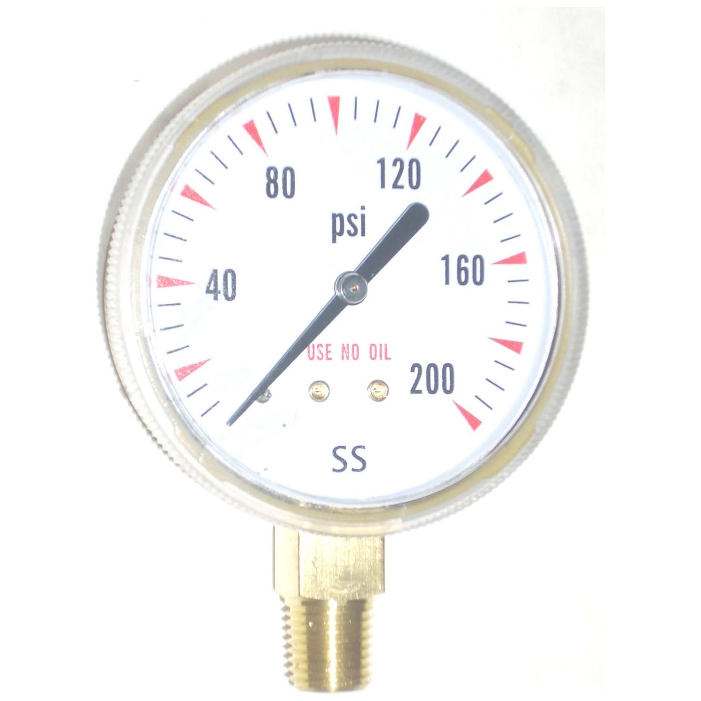 2 1/2 inch Oxygen Low Pressure Gauge