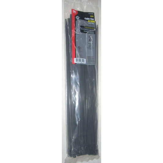 Gardner Bender 46-315UVB Black Zip Tie Cable Ties 14" Long 75 lb 100 pk