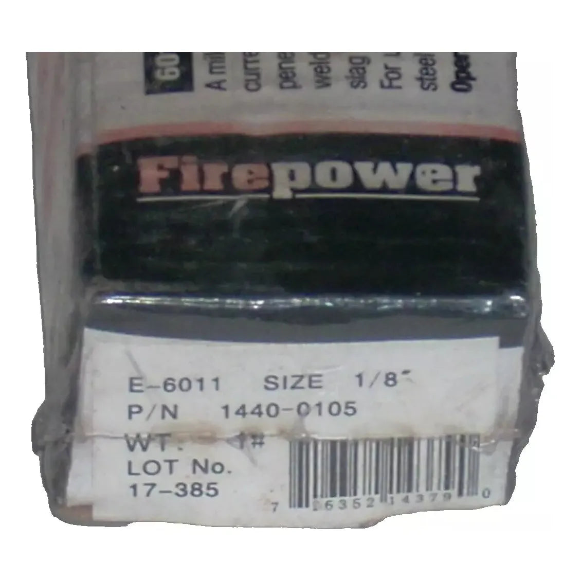 Victor Firepower 6011 Welding Rods 1/8 in Dia 1 lb