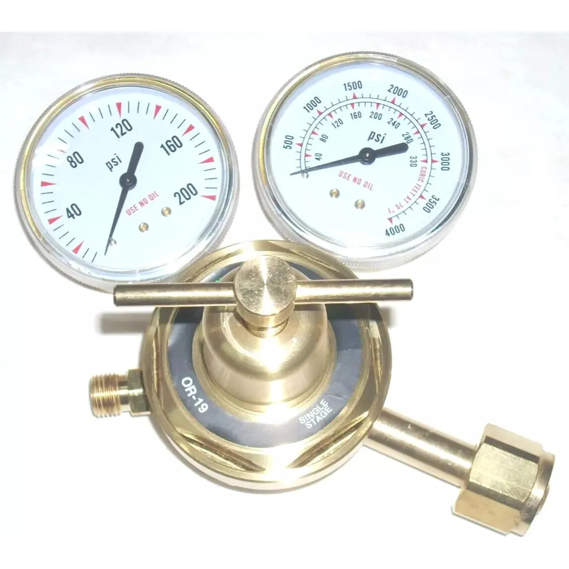 Oxygen Acetylene Regulator Set 2 1/2" Gauges