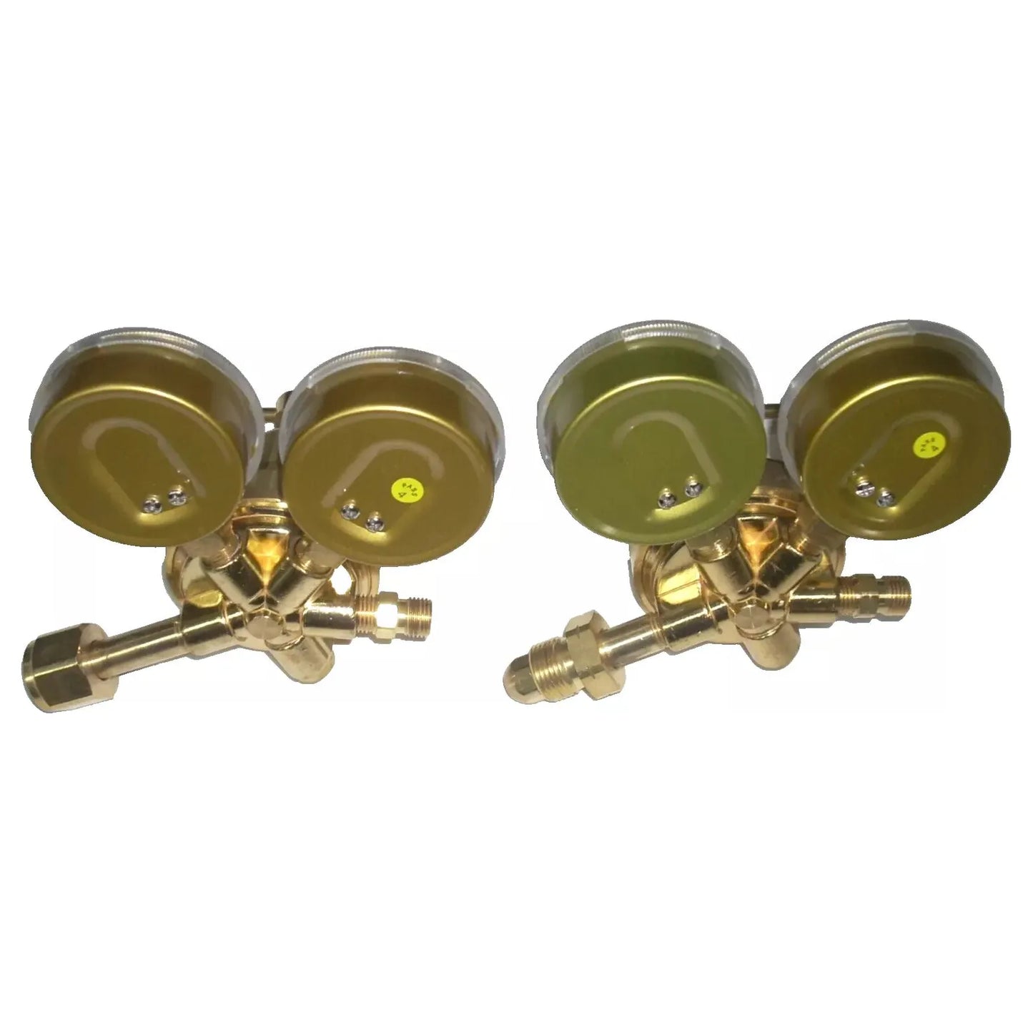 Oxygen Acetylene Regulator Set 2 1/2" Gauges